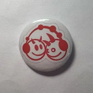 Emergency intercom merch 1.25 inch Pin Button Badge - podcast Enya and drew pinback buttons pins