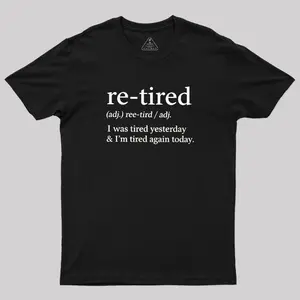 Definition Of Retired Geek T-Shirt