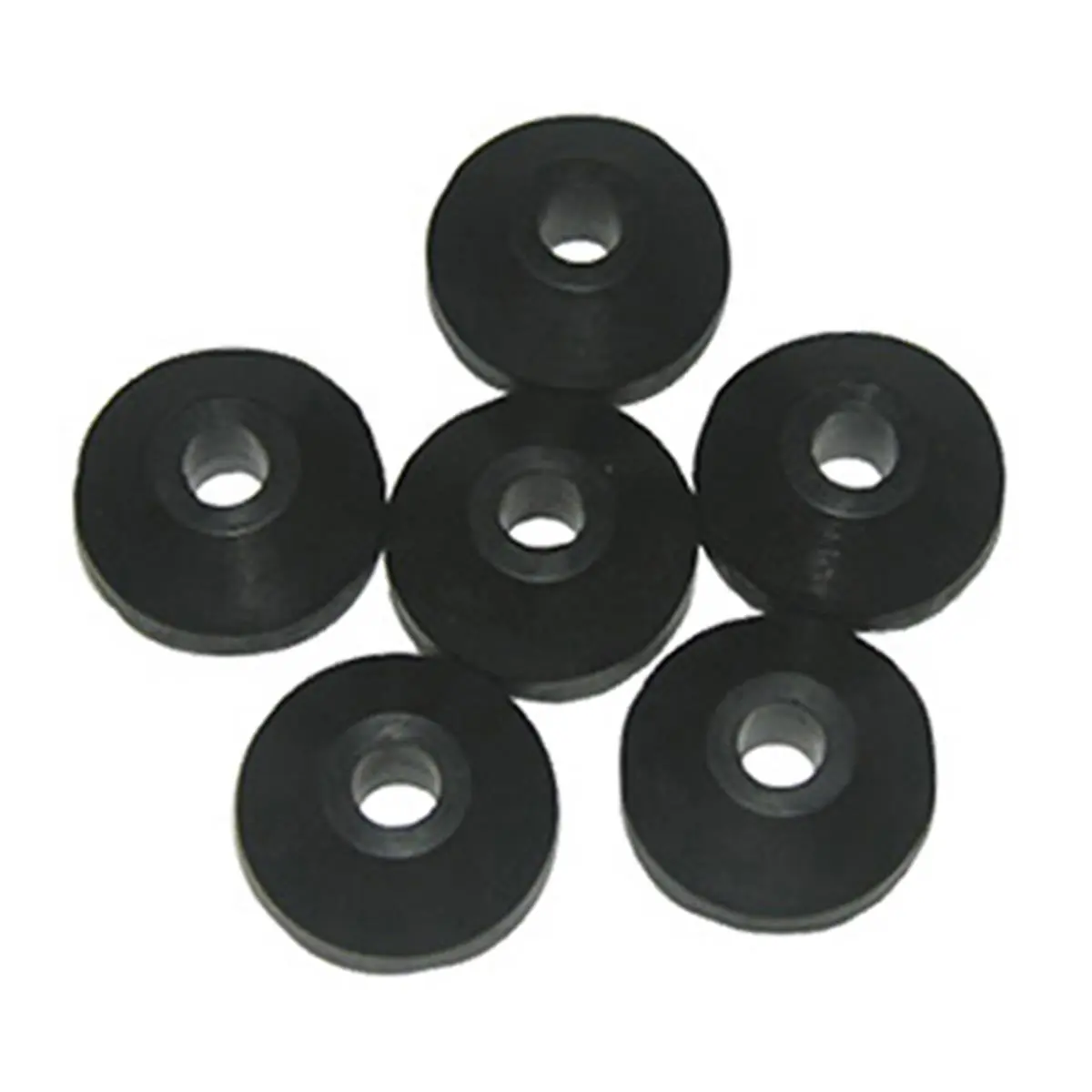 Larsen Supply 3/8 in. Beveled Type F Faucet Washers, 6-Pack Carded Set for Faucet and Plumbing Repair, Replacement Parts, 3/8 In. Beveled Faucet Washer