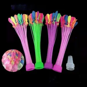 333/555-Pack Combo: Quick-Fill, Self-Sealing Mini Water Balloons — Summer Outdoor Pool & Beach Party Toys; Easy-to-Fill Water Battle Supplies Designed for Family Outdoor Fun.