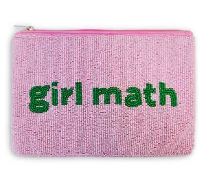 By The Edit Beaded Zip Pouch