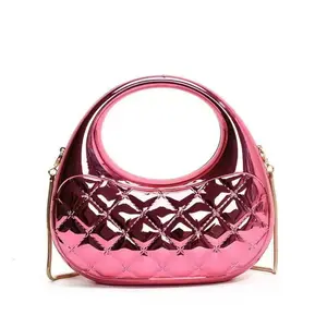 Chic Women's Niche Mini Handheld Bag - Coin Storage, Evening Accessory, Small Chain Crossbody Bag