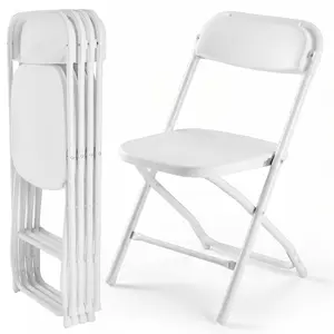 4/6/10pcs Office Plastic Folding Chair 330LB Heavy Duty Load Capacity Lightweight Foldable Office Chair for Office Use