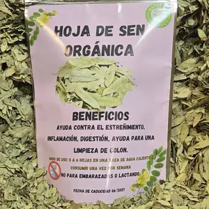 Hoja de sen orgánica  - Compact, User-Friendly, Versatile Edible Product for Personal & Professional Use, Enhances Productivity, Healthcare Friendly