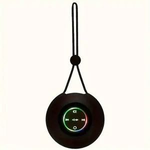 Waterproof Portable Mini Speaker, Rechargeable Wireless Speaker with Lanyard for Party, Bathroom, Travel, Home and Outdoor, Shower Speaker, Audio