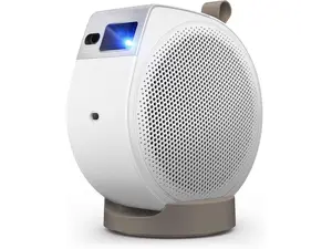 BenQ GV32 1080p Ceiling Projector, 500 ANSI Lumens LED, Google TV with Licensed Netflix, HDR10 with 95% Rec.709, USB-C Power Bank Support, WiFi & Bluetooth, Deep Woofer Speaker