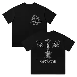 Keshi Requiem Cotton T-shirt Women Men Short Sleeve Tee Crewneck Tops funny tshirt Vintage Cotton Casual T-shirt Grunge Graphic Album T-Shirt