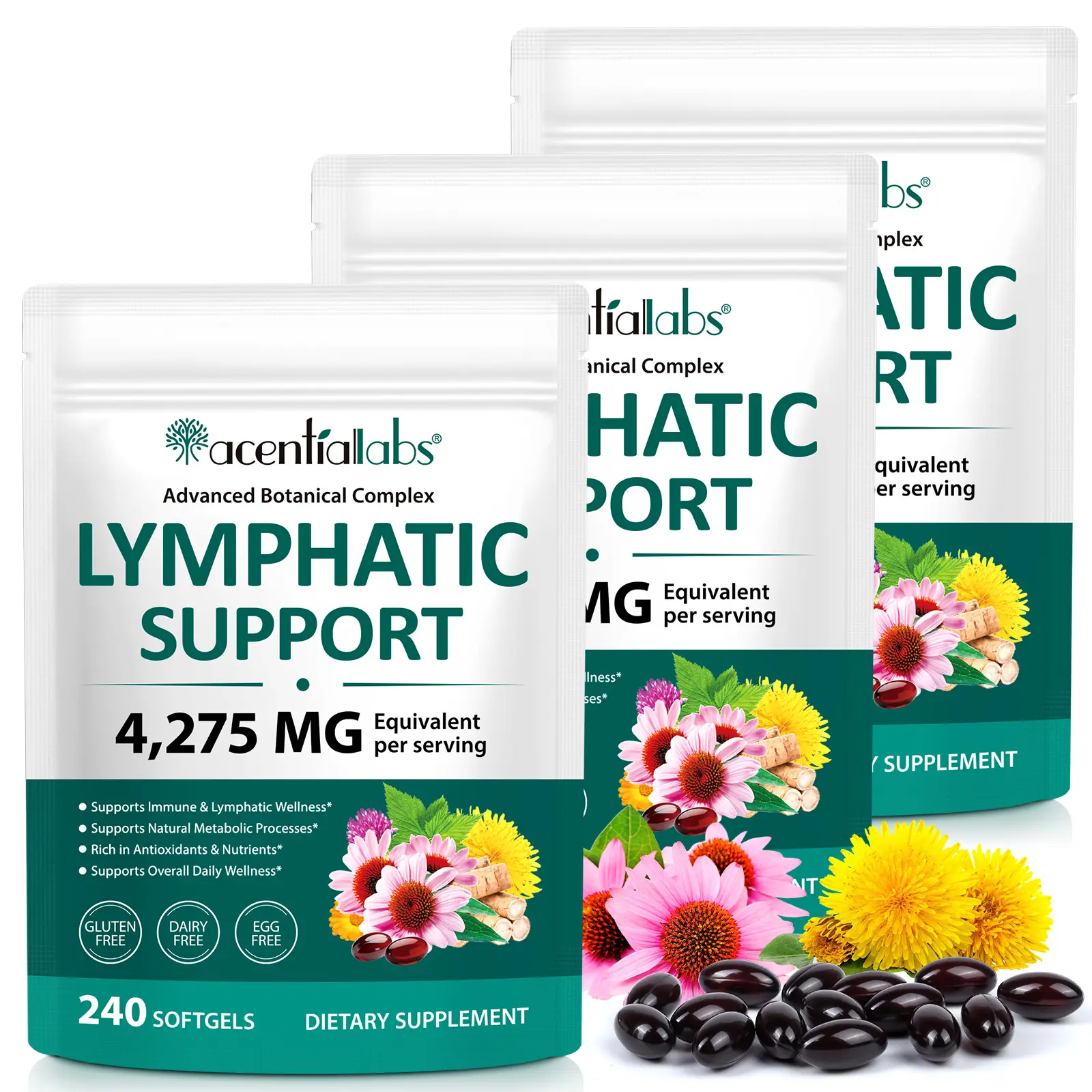 Lymphatic Drainage Softgels*3