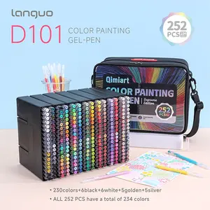 45/72/99/162/234 color blue fruit handbook pen New Year's gift box set, multi-color neutral pen painting mark handbook special for students, handbook lovers and holiday gifts