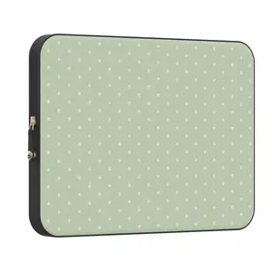 Casely MacBook Laptop Sleeve Case | On the Dot | Green Polka Dot