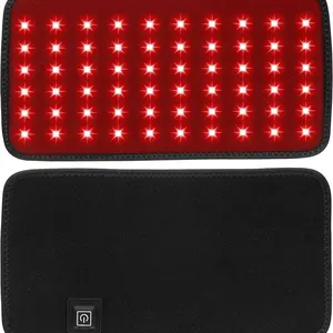 Red Light Therapy for Body, 3 in 1 Mini Infrared Red Light Therapy Belt with Timer, 660nm & 850nm Red Light Therapy Pad for Back Waist Abdomen Shoulder Arms Legs Knee and Joint (Corded)