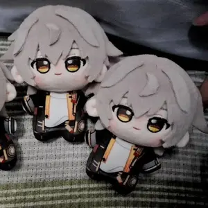 2026 new 10cm Doll Honkai: Star Rail Trailblazer Cute Print Body Mini Plush Pendant Keychain Plushie Bag Hangings Mascot Christmas Gifts