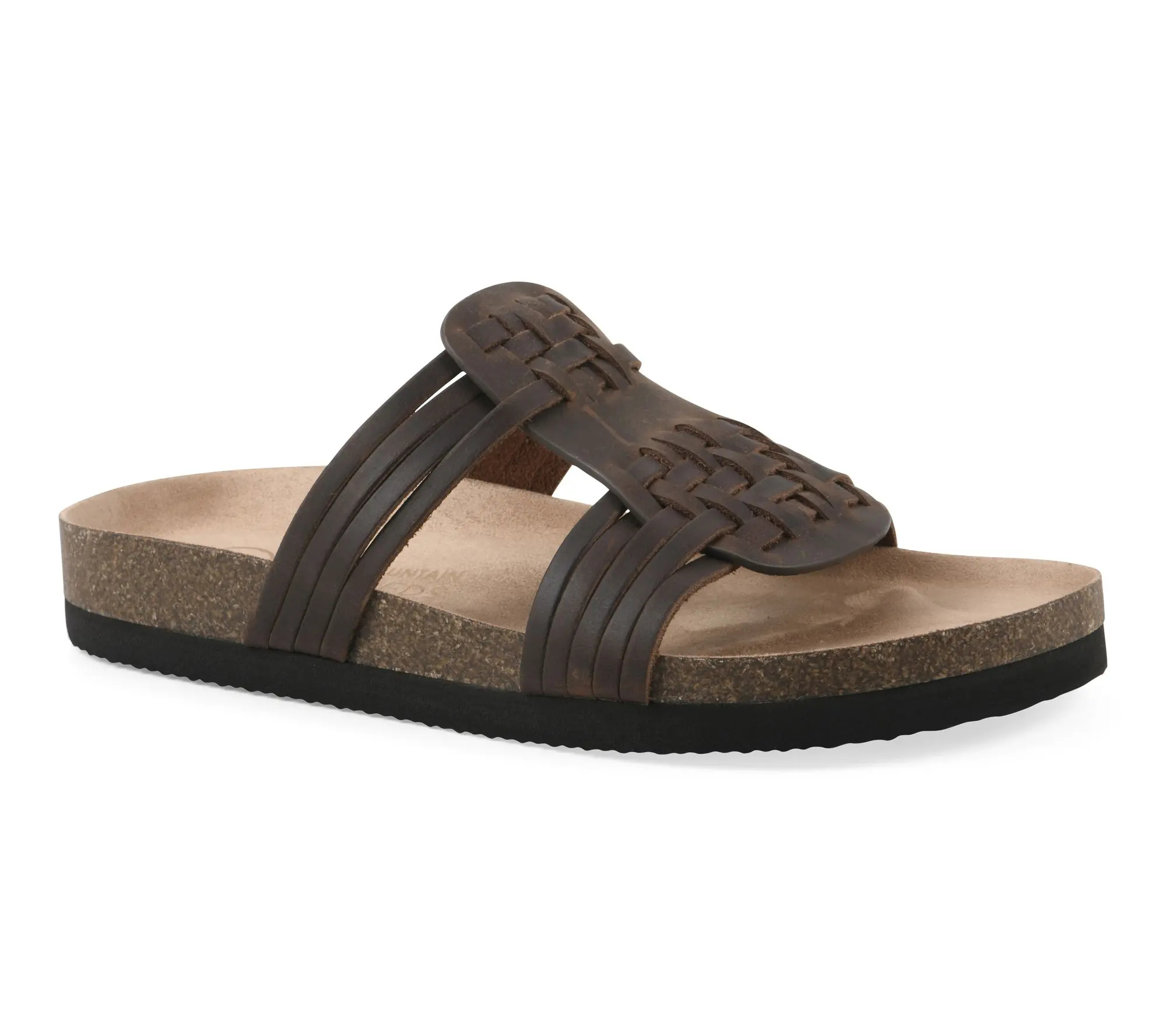 White Mountain Footbeds Leather Sandals - Halicore