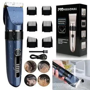 Home Use Electric Hair Clipper, Rechargeable Digital Trimmer, Portable Shaver for Men & Women, Easy-To-Use Barber Tool