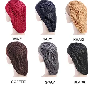 Silk/Net Head Bonnet