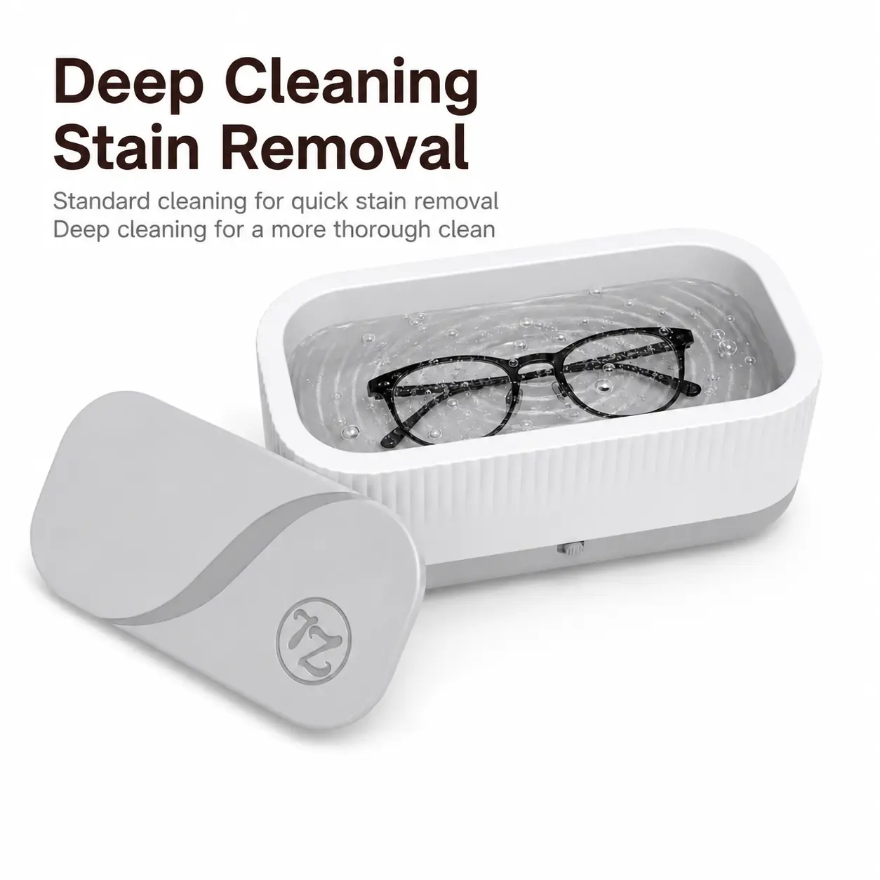 Professional eyeglass dirt cleaning kit, suitable for glasses, watch straps, jewelry, false teeth. Portable design. Ideal gift for family members (for home cleaning or as a present for parents and children)