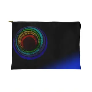 ShineOn Fulfillment Fabric Zippered Pouch – Colorful Pride Design