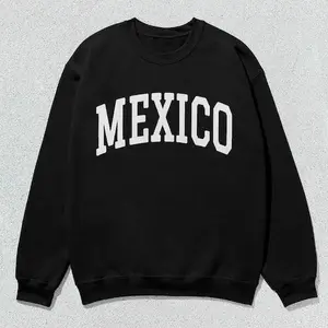 Mexico Sweatshirt Collegiate Crewneck Sweater Unisex