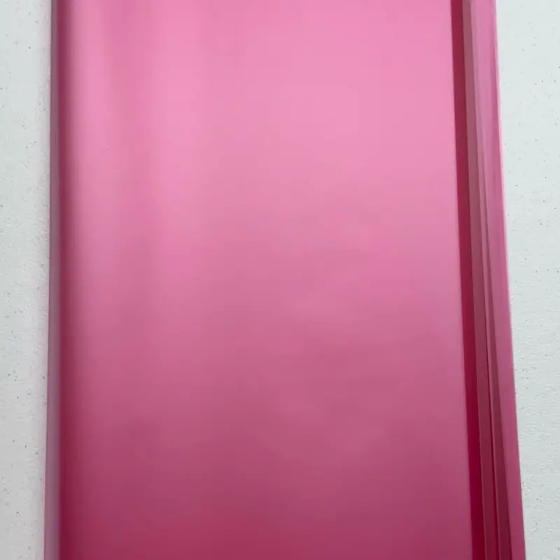 Solid Transparent with Border Floral Wrapping Paper