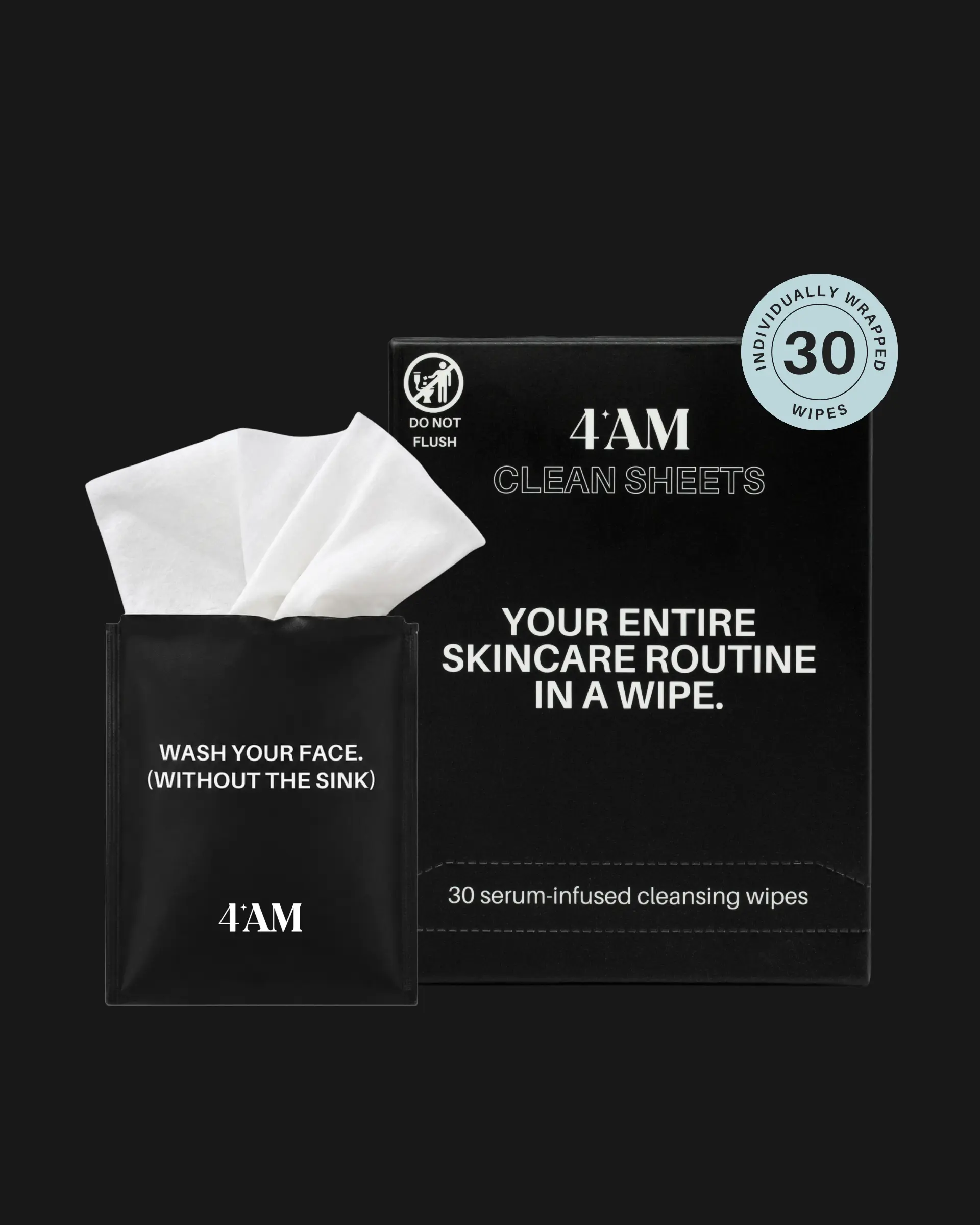 CLEAN SHEETS (NEW 30 COUNT)