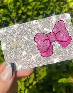 ExotixCard ultra bling reflective card skin back information