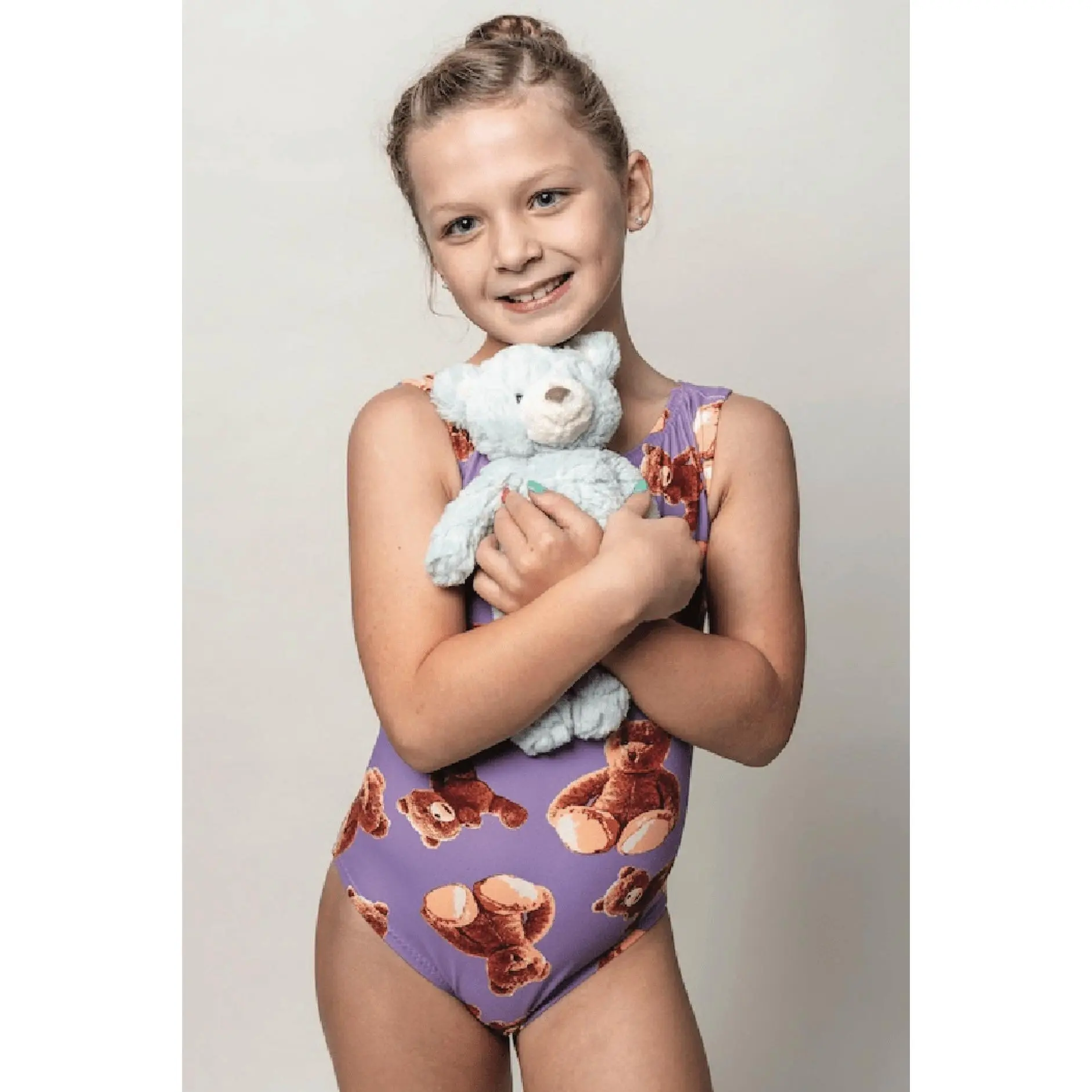 Ultra Soft Teddy Bear Gymnastics Leotard - Foxy's Leos