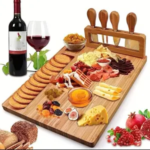1 Set Bamboo Charcuterie Board