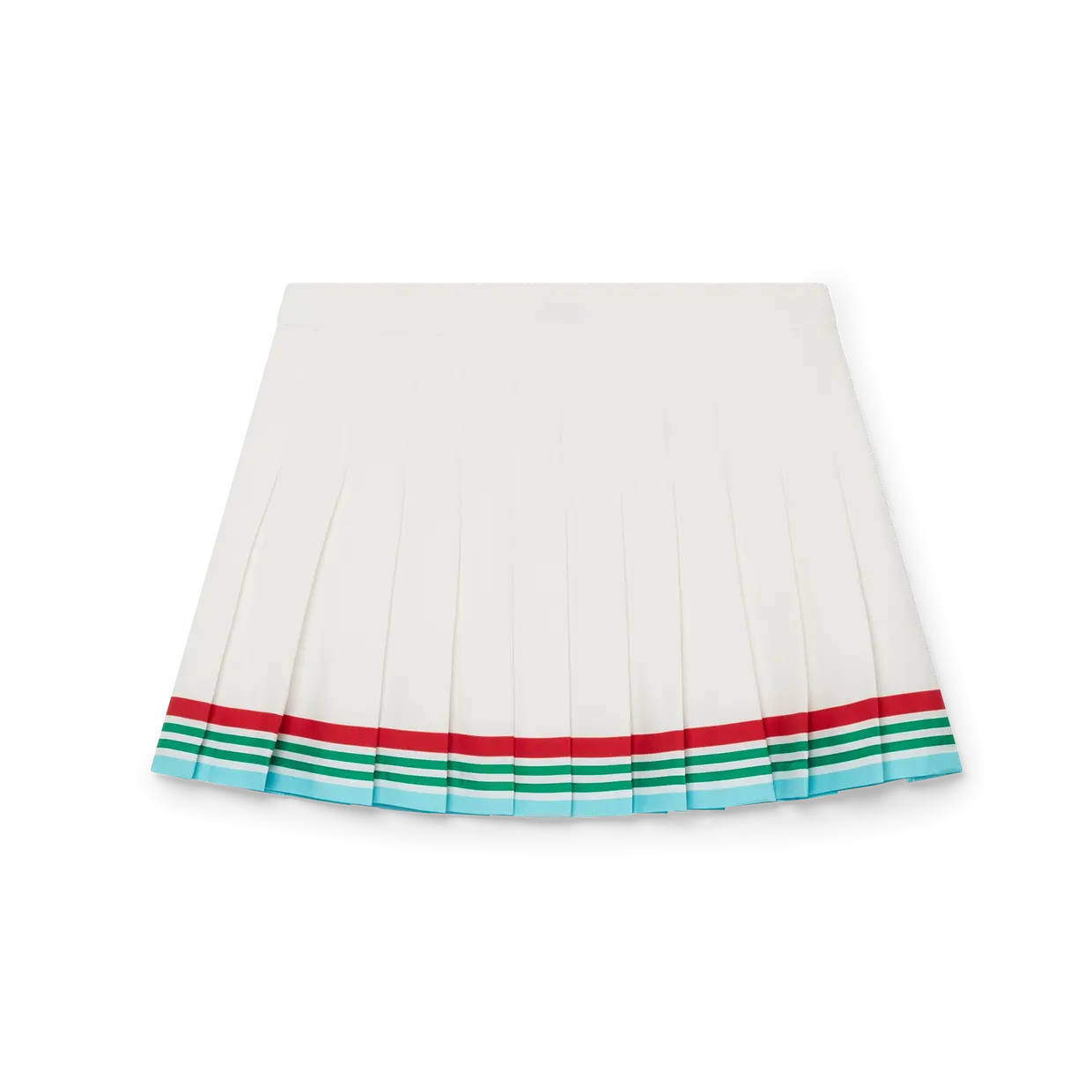 CASABLANCA Casa Way World Series Pleated Silk Skirt Womens Apparel