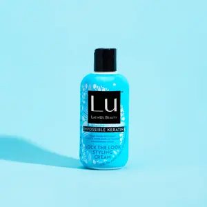 Lu Control Lock the Look Styling Cream Anti-Frizz & Heat Protection (8 oz)