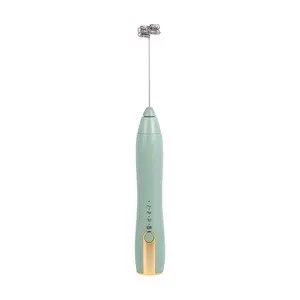 Automatic 2 in 1 Electric Egg Beater Milk Frother Coffee Foamer Cream Whisk Home Kitchen Stirrer