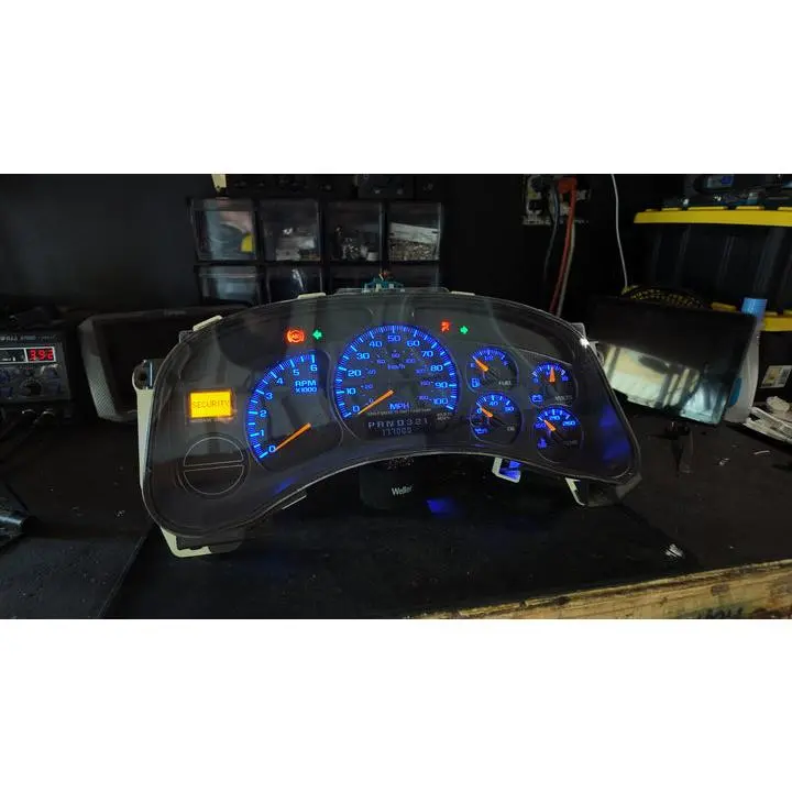 99–02 GM Blue LED Gauge Plug &Play 0 miles 99–02 GM Blue LED Gauge Plug &Play 0 miles