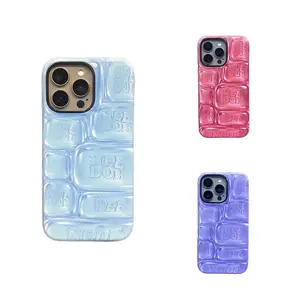 Ultra-Durable, PRINTED 3D , Shockproof Phone Case - Cool Crushed Ice Cube Design for iPhone 17 Pro Max, 16, 15, 14, 13, 12, 11 - Visually Striking Hard Protective Cover & Mobile Accessory