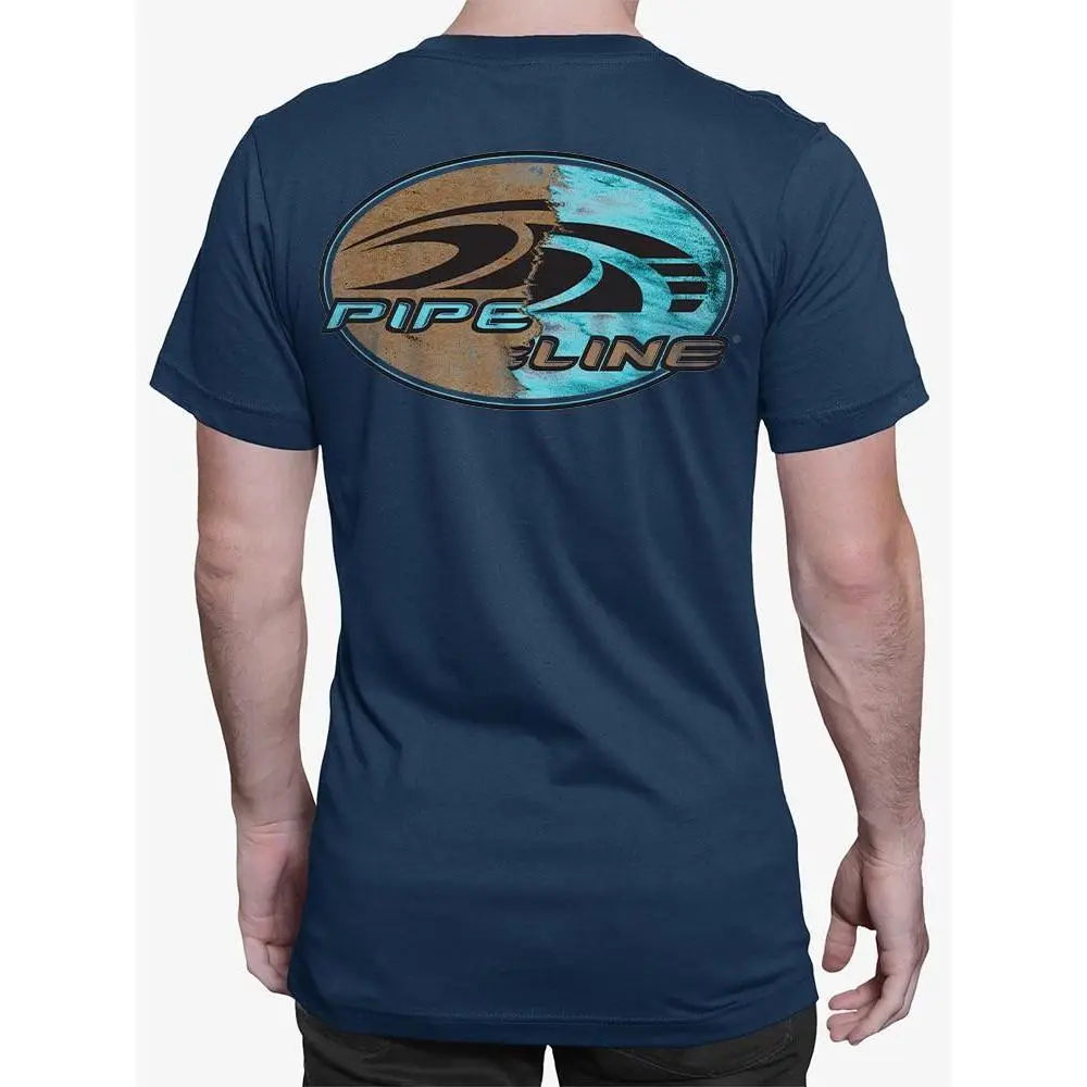 PIPELINE “Mixed” Men’s Short Sleeve Graphic Tee Casual Menswear, Available in Various Colors, Casual, Menswear, Top Fabric, Soft, Ocean, Pullover