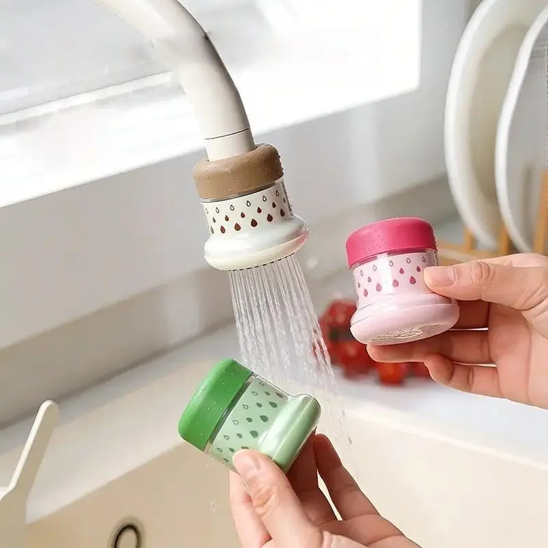 3PCS Minimalist Fresh Water Tap Filter for Home Use — Multi-Layer Filtration Purifier Tap for Kitchen Vegetable Washing, Splash Guard