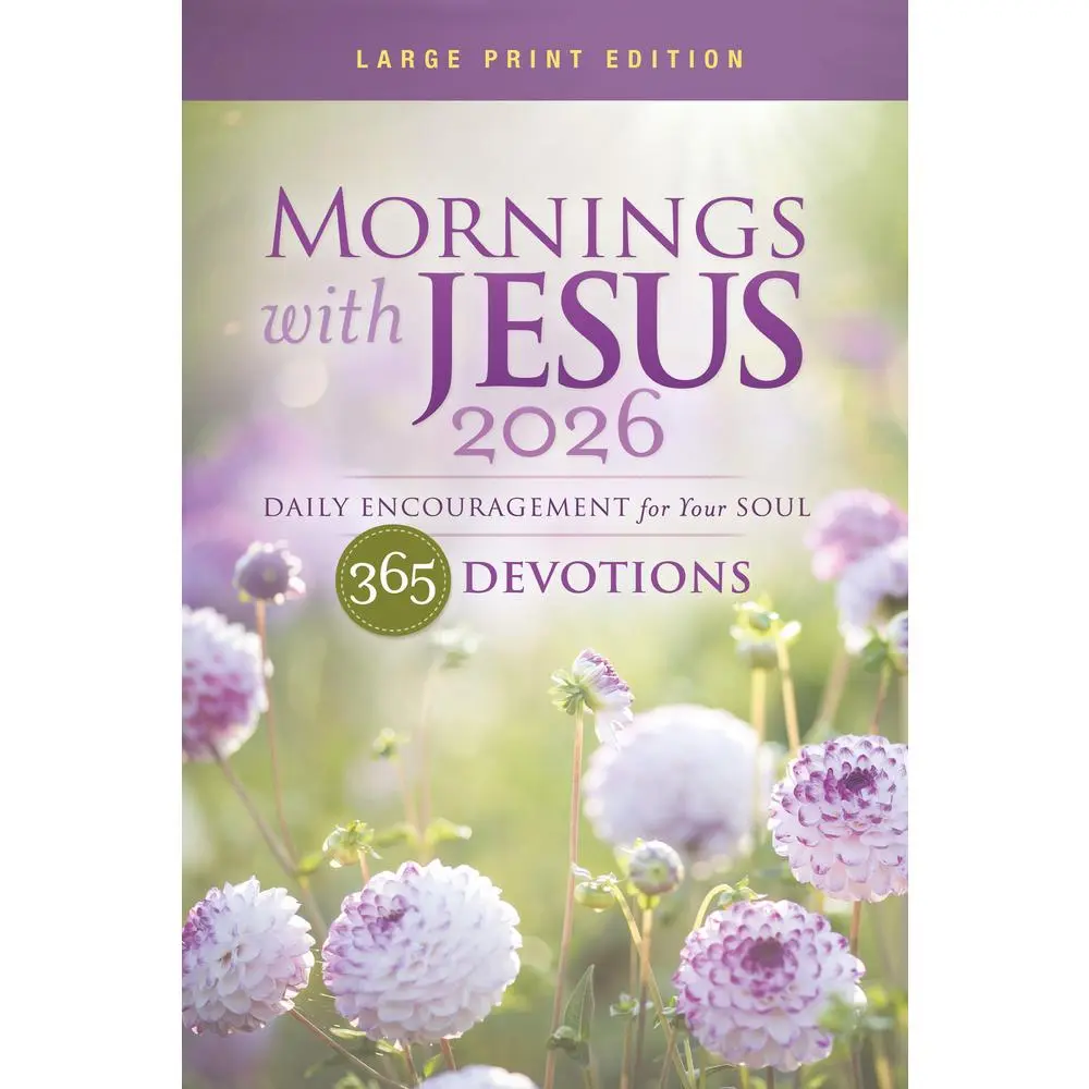 USED-Mornings with Jesus 2026 Large Print: Daily Encouragement for Your Soul by Guideposts (Paperback)