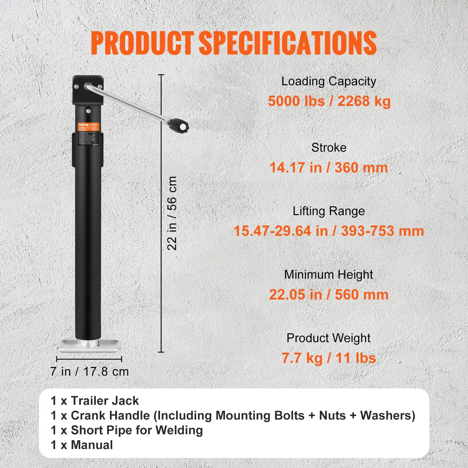 Handle Lift - 5000 lbs