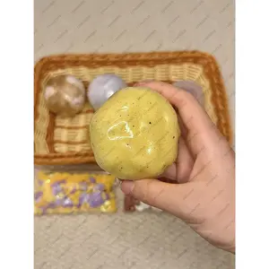 Mashed Potato Slushie Stress Ball Snow Ice Slushy Mint Chocolate Shapable Squeeze Ball ASMR Anti Stress Fidget Toys for Adults
