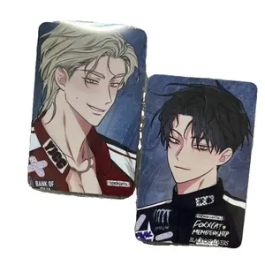 Low Tide in Twilight Anime 3inch Kim EuiHyun Small Card Photo Cards for Girls Friends Gift DIY Postcard Bookmark Accessory 2pcs