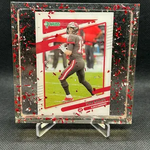 Tom Brady Custom Resin Sports Card Coaster