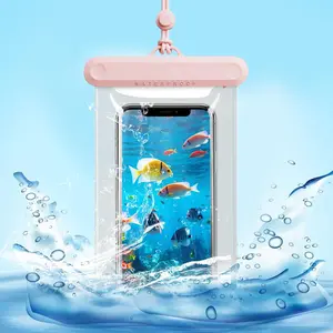 Waterproof Phone Case, Floating Phone Bag, Swimming Phone Case, Phone Accessories for Swimming, Drifting at Sea, and Diving