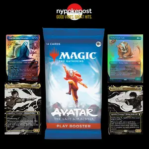 The Last Airbender Play Booster Pack - The Gathering Avatar - MTG - 14 cards - Trading Card Game TCG