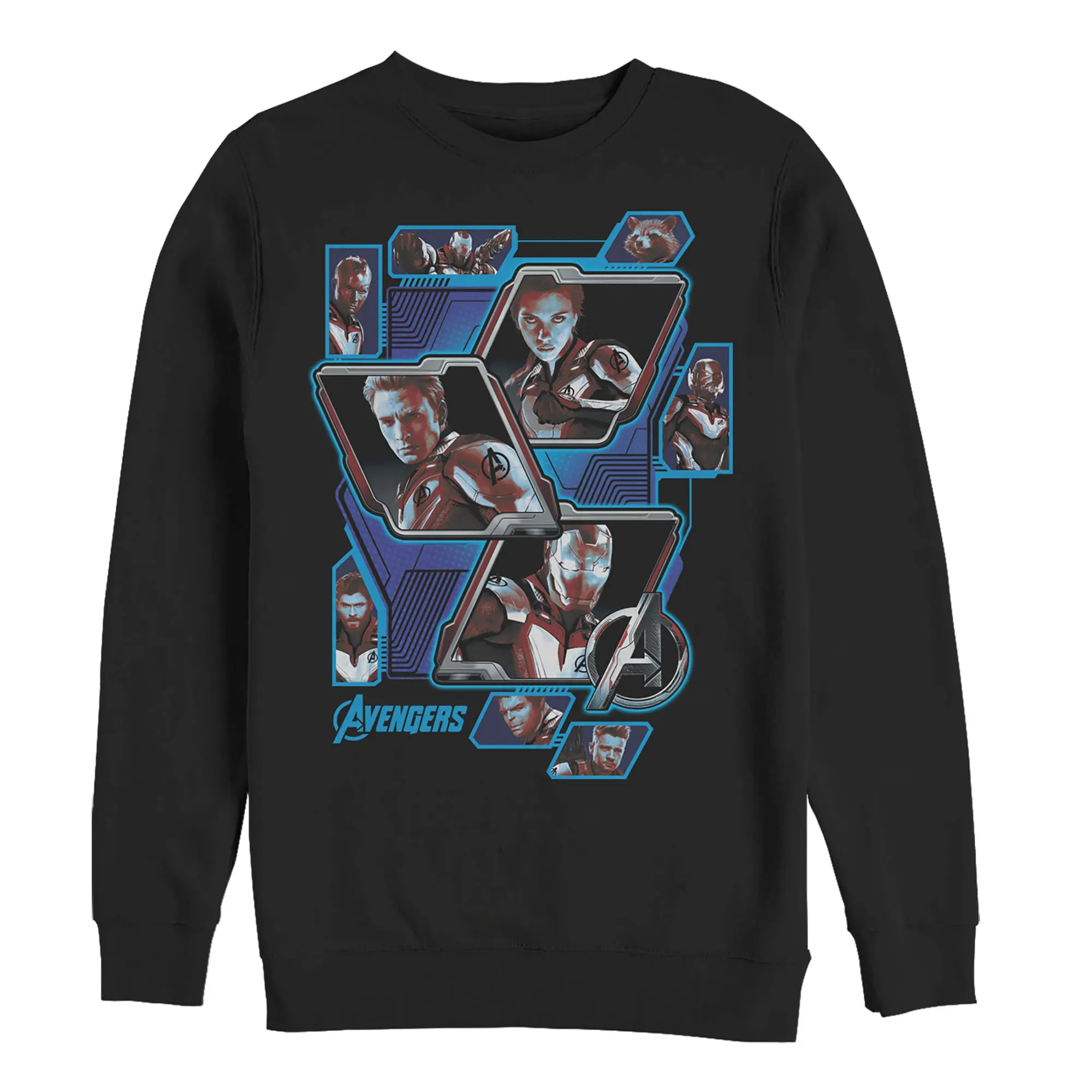 Men's Marvel Avengers: Endgame Hero Tech Panels Sweatshirt