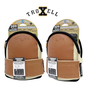 TROXELL USA SuperSoft Leatherhead Kneepads - (Large Size / Bagged in Pairs)