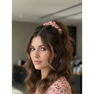 Pink Scrunchie