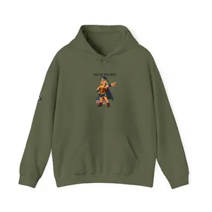 Camo and Carnage LLC Women's Marine-Inspired Graphic Hoodie Sweatshirt Tops - Cotton Longsleeves Tee, Ribbed Seamless Fabric for Perfect Fit, Comfortable Casual Style Everyday Wear