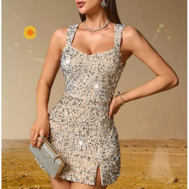 green emerald velvet dress Ramona Strapless Sequin Bow Back Mini Dress
