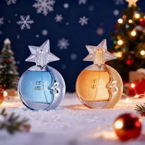 50ML Mystical Moon Series Perfume, Highly Scented Floral Woody Scent/fruit Fragrance, Ideal for Daily Use, Travel, and Holiday Gifts
