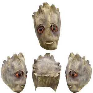 Realistic Handmade Tree Bark Mask  cosplay Party Prop
