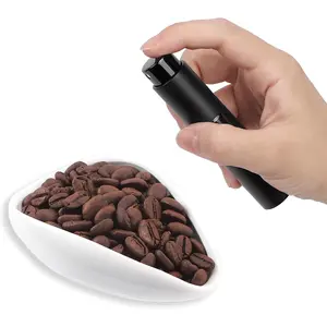 Coffee Bean Dosing Cup and Spray Bottle Set Ceramic Espresso Accessories Kit 8ml Static Reducing Sprayer for Camping Gym Home Use Barista-Approved Dosing Tools