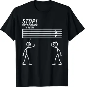 Funny Music Design For Men Music Teacher Music Lover Women's Letter Print Solid Round Neck Tee, Regular Fit Casual Short Sleeve T-shirt, Summer Outfits, Women's Top, Daily Outdoor